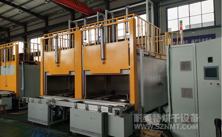 新能源汽車的變速箱機(jī)殼加熱冷卻線